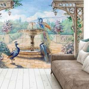 Moneta Art Mural Wallpaper M895