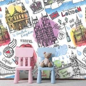 Moneta Kids Mural Wallpaper M1036