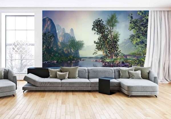 Moneta Landscape Mural Wallpaper M1043