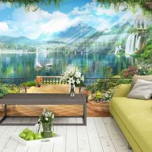 Moneta Landscape Mural Wallpaper M1048