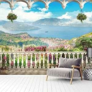 Moneta Landscape Mural Wallpaper M848