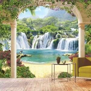 Moneta Landscape Mural Wallpaper M850