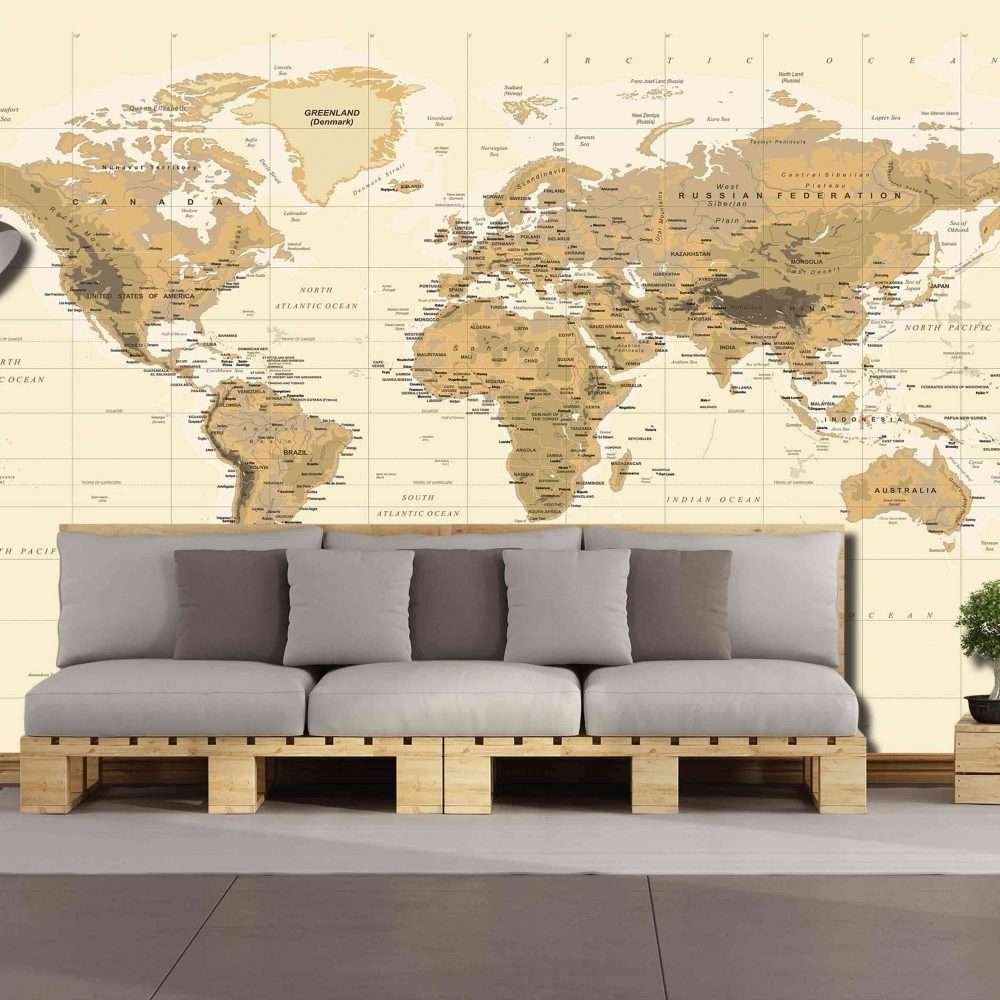 World Map | - AllInOne Design Wallpaper