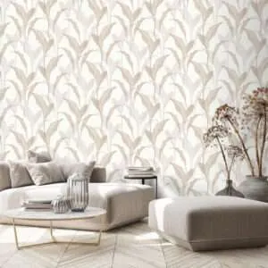 Elle Decoration 2 Floral Beige Design Wallpaper AL10207-02