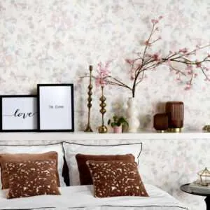 Charisma Floral Rose Design Wallpaper AL10250-05