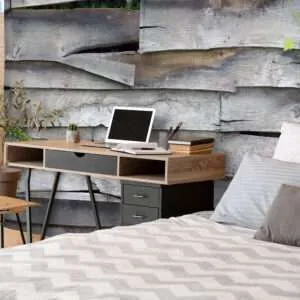 Limitation 2 Wood/Stone Grey Design Wallpaper AL2228-10