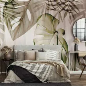 Elle Decoration 2 Floral Green Design Wallpaper AL2242-20